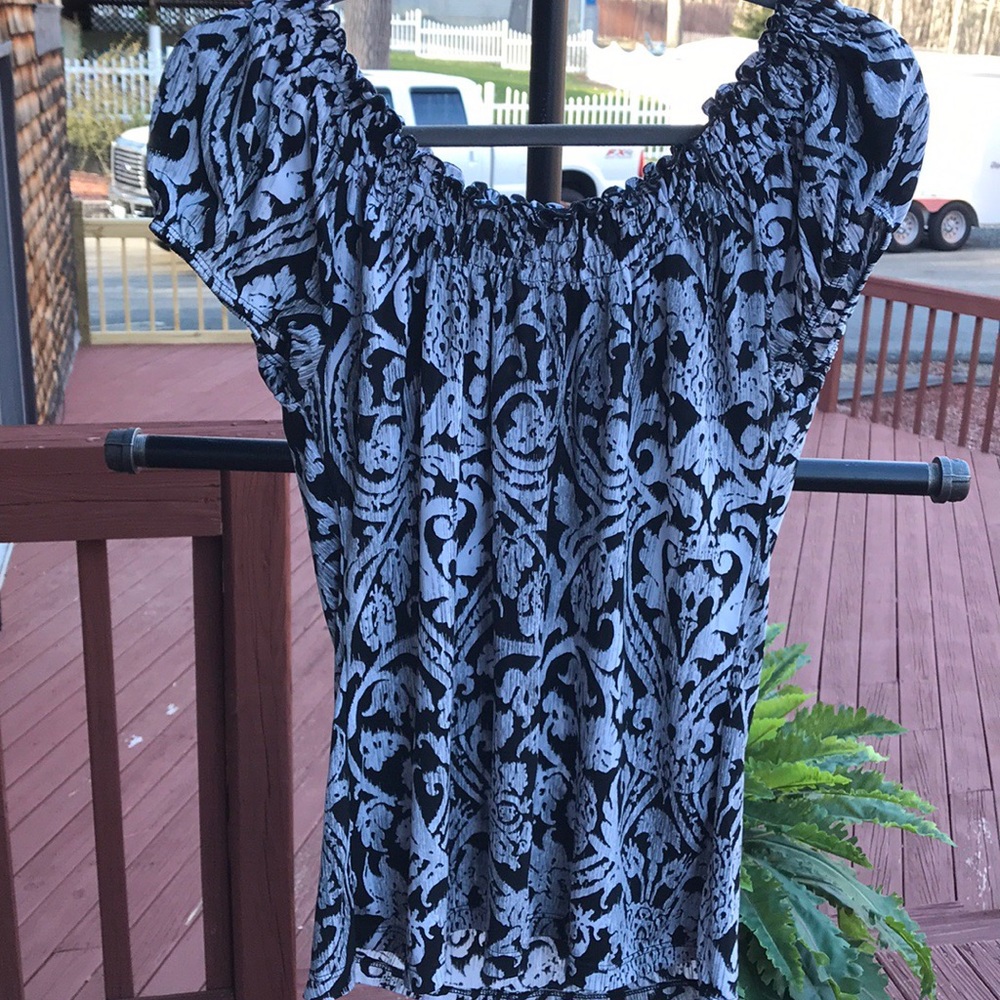 Carol rose luxuriously soft short sleeve top